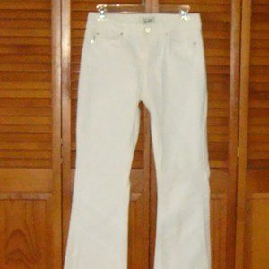 WHite House Black Market White Flair Jeans